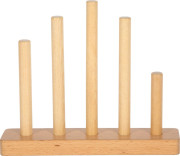 Nasazování na tyč Domeček modrý small foot 