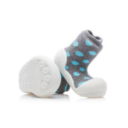 Botičky Attipas Polka Dot Gray