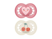 Šiditko Ortodonické Original 6 m+ Růžový/Béžový MAM