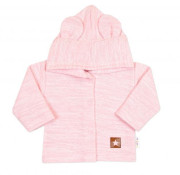 Pletená sada oblečení pro miminko Star 5dílná růžová Baby Nellys