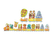 Djeco Trio Puzzle - Kolik nás je?