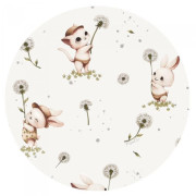 Prostěradlo do postýlky 120 x 60 cm, bavlna Miminu