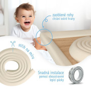 Ochranná páska pěnová pro ochranu hran a rohů nábytku 2 m Sipo