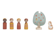 Hasičský náklaďák dřevěný Little Dutch