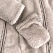 Zimní kojenecká kombinéza s rukavicema Pidilidi Beige