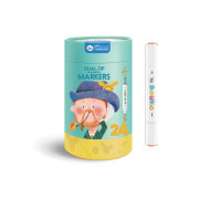 Oboustranné fixy se dvěma hroty 24 ks Jarmelo