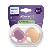 Šidítko Ultrasoft Premium 18 m+ dívka 2 ks Philips Avent