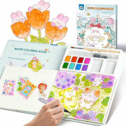 Kreativní kniha Malování vodovými barvami Pet Paradise Jarmelo