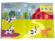 Plstěné samolepky - Farma - kniha aktivit