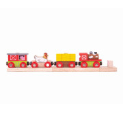 Vláček farma + 3 koleje Bigjigs Rail