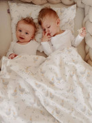 Sada povlečení 2dílné 100 x 135 cm Husy Infantilo