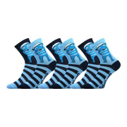 Ponožky dětské Lichožrouti K s obrázkem Hihlíka (3 páry)