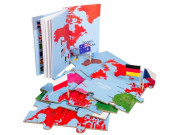 Moje sada Montessori Vlajky světa