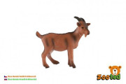 Koza domácí - hnědá krátkosrstá 8 cm