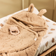 Zavinovačka Miffy Jacquard Teddy Biscuit Jollein