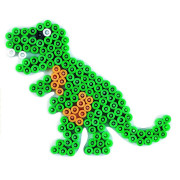 Podložka na zažehlovací korálky Hama Dino MIDI