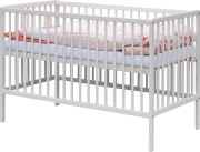 Dětská postýlka s kompletní výbavou 120 x 60 cm bílá Malia Scarlett 