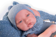 Realistická panenka miminko s celovinylovým tělem Sweet reborn Nacido 42 cm Antonio Juan