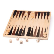 Dřevěný backgammon Bigjigs Toys