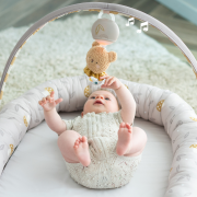 Hnízdo pro miminko s hrazdou Little Explorer Taf Toys