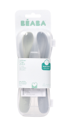 První lžičky silikonové 2 ks s pouzdrem Beaba