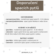 Celoroční spací pytel s odepínacími rukávy Sleepee