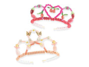 Sada na výrobu čelenek - růžová Djeco