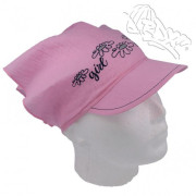 Lehký letní šátek s kšiltem Květy RDX