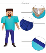 Dětský kostým Minecraft Steve