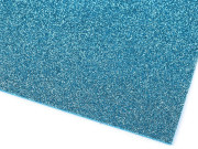 Samolepicí pěnová guma Moosgummi s glitry 20x30 cm 2 ks 