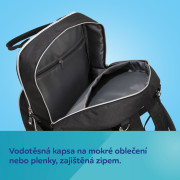 Multifunkční přebalovací batoh černý Canpol babies