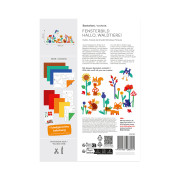 Kreativní sada Okenní obrázek Ahoj, lesní zvířátka! Haba