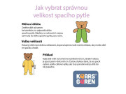 Letní spací pytel s nožičkami, bambus růžový zajíc