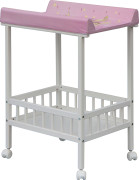 Přebalovací pult Scarlett Pája Galaxy růžový