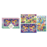 Kreativní sada Třpytivé kamínky Nalepování Magické víly Janod