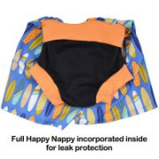 Dětské plavky Happy Nappy šortky - vzor surfs up