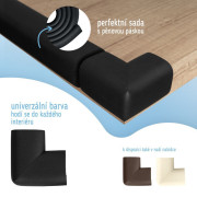 Ochrana rohů a hran pěnová sada 4 ks Sipo