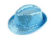 Karnevalový klobouk s flitry