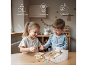 Dřevěná pokladna set Zopa