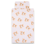 2-dílné ložní povlečení Love Teddy Bear 90/120 cm pink New Baby