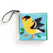 Látková kniha k zavěšení na kočárek Ptáček Mudpuppy