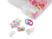 Mini gumičky skřipce a pukačky do vlasů