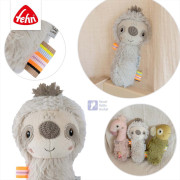 Chrastítko do ruky lenochod, Lazy Baby Fehn