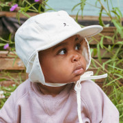 Kšiltovka Ours'on natural s ochranou krku UPF 50+ KiETLA