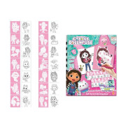 Kniha omalovánek Gábinčin kouzelný domeček