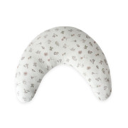 Polštář na kojení Huggy 150x60x37 cm Basic Mušelín Small Twigs Ceba 