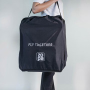 Přepravní taška na kočárek Black Zopa