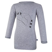 Tričko smyk obrázek DR Outlast® Šedý melír/zvíře