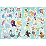 Omalovánky A4 se samolepkami Disney Princezny