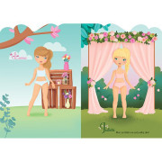 Tvarované oblékání se samolepkami Šaty pro nevěsty